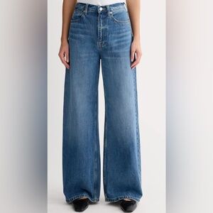 👖Everlane organic cotton/tencel baggy jeans. Size 33 regular.